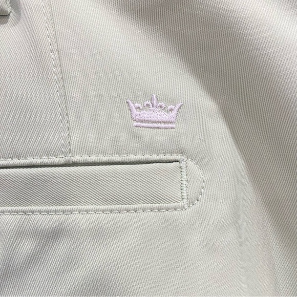 Peter Millar Crown Sport Shorts Mens 40 Bright Green Golf Salem Wicking - Picture 6 of 9